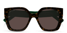 GUCCI Oversized Square Sunglasses in Havana – Product Photo 1