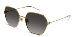 GUCCI Irregular Sunglasses in Gold – Product Photo 2