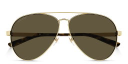 GUCCI Aviator Sunglasses in Gold – Product Photo 1