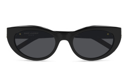 SAINT LAURENT Cat-Eye Sunglasses in Black – Product Photo 1