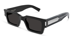 SAINT LAURENT Unisex Rectangle Sunglasses in Black – Product Photo 2
