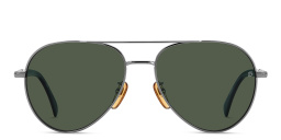 DAVID BECKHAM Pilot Sunglasses in Dark Ruthenium Black – Product Photo 1