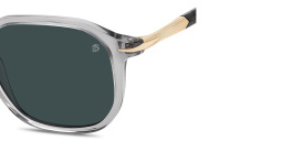 Shop DAVID BECKHAM Irregular Sunglasses in Grey online.