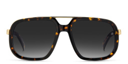 DAVID BECKHAM Aviator Sunglasses in Havana Gold – Product Photo 1