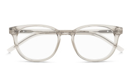 SAINT LAURENT Round Eyeglasses in Beige – Product Photo 1