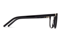 Shop SAINT LAURENT Cat-Eye Eyeglasses in Black online.