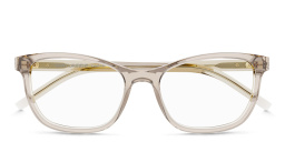SAINT LAURENT Cat-Eye Eyeglasses in Nude – Product Photo 1