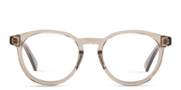 BOTTEGA VENETA Unisex Round Eyeglasses in Brown – Product Photo 1