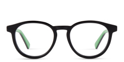 BOTTEGA VENETA Unisex Round Eyeglasses in Black – Product Photo 1