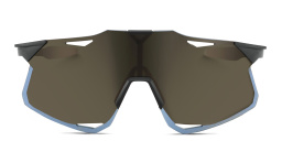 100 % Hypercraft Unisex Rimless Irregular Sunglasses in Black – Product Photo 1