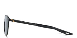 Shop 100 % Unisex Rimless Round Sunglasses in Black online.