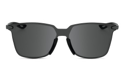 Shop 100 % Unisex Rimless Square Sunglasses in Black online.