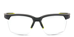 Shop 100 % Speedcoupe Unisex Half-Rim Square Sunglasses in Grey online.