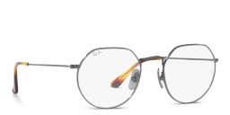 Unisex Irregular Eyeglasses من راي بان بلون رصاصي - صورة المنتج 1