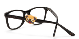 Shop BLINX Kids Rubber Pug Charm in Brown online.