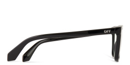 Shop OFF WHITE Style 38 Unisex Square Eyeglasses in Matte Black online.
