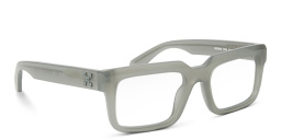 OFF WHITE Unisex Square Eyeglasses in Grey – Product Photo 2