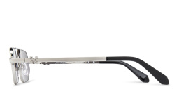 تسوق نظارات شمسية مستطيلة للجنسين أوف وايت بلون فضي أونلاين.