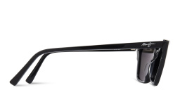 Shop Maui Jim Kou Cat-Eye Sunglasses in Black online.