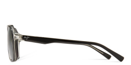 Maui Jim Wedges Aviator Sunglasses in Black – Product Photo 4