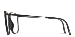 Silhouette Square Eyeglasses in Black – Product Photo 3