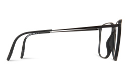 Silhouette Square Eyeglasses in Black – Product Photo 4