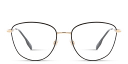 Shop BURBERRY Panthos Eyeglasses in Black online.
