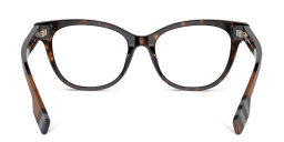 Shop BURBERRY Cat-Eye Eyeglasses in Dark Havana online.