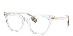 BURBERRY Cat-Eye Eyeglasses in Transparent – Product Photo 2
