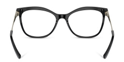 BVLGARI Cat-Eye Eyeglasses in Black – Product Photo 4