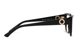 BVLGARI Wide Cat-Eye Eyeglasses in Black – Product Photo 3