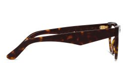 Shop Dolce & Gabbana Butterfly Eyeglasses in Havana online.