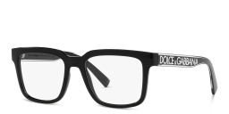 Dolce & Gabbana Square Eyeglasses in Black – Product Photo 2