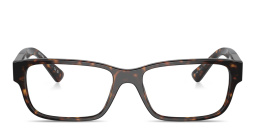 تسوق نظارات طبية مستطيلة واسعة بتوقيع العلامة برادا بلون مموه أونلاين.