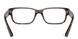 تسوق نظارات طبية مستطيلة واسعة بتوقيع العلامة برادا بلون مموه أونلاين.