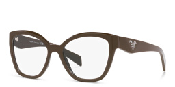 PRADA Cat-Eye Eyeglasses in Brown – Product Photo 2