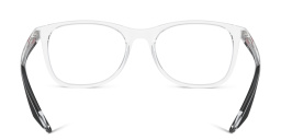 Prada Linea Rossa Wide Pillow Eyeglasses in Crystal – Product Photo 4