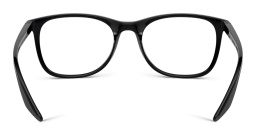 Shop Prada Linea Rossa Logo Wide Pillow Eyeglasses in Black online.