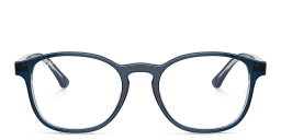 Ray-Ban Unisex Panthos Eyeglasses in Blue – Product Photo 1