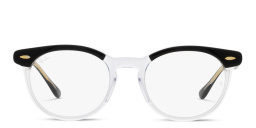 Shop Ray-Ban Eagle Eye Optics Square Eyeglasses in Black online.