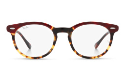 Shop Ray-Ban Eagle Eye Optics Square Eyeglasses in Havana online.