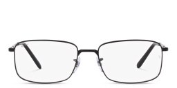 Ray-Ban Unisex Rectangle Eyeglasses in Black – Product Photo 1