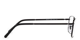 Ray-Ban Unisex Rectangle Eyeglasses in Black – Product Photo 3