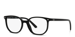 Shop Ray-Ban Junior Elliot Kids Irregular Eyeglasses in Black online.