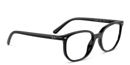 Shop Ray-Ban Junior Elliot Kids Irregular Eyeglasses in Black online.