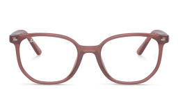 Shop Ray-Ban Junior Elliot Kids Irregular Eyeglasses in Opal Pink online.