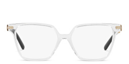 Shop TIFFANY T Motif Square Eyeglasses in Clear online.