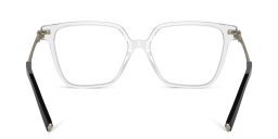 Shop TIFFANY Square Eyeglasses in Clear online.