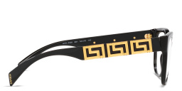 تسوق نظارات طبية طراز بيلو بنقشة غريكا فيرزاتشي بلون أسود أونلاين.