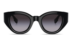 BURBERRY Panthos Sunglasses in Black – Product Photo 1